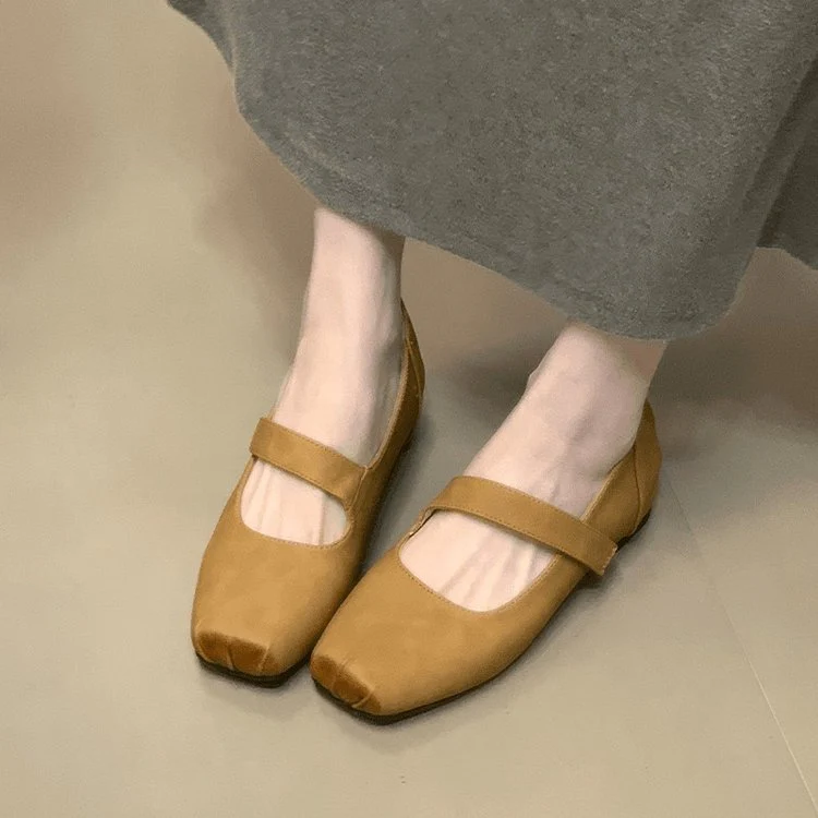 Damen elegante Ballerinas mit verstellbarem Riemen R&B - Image 2