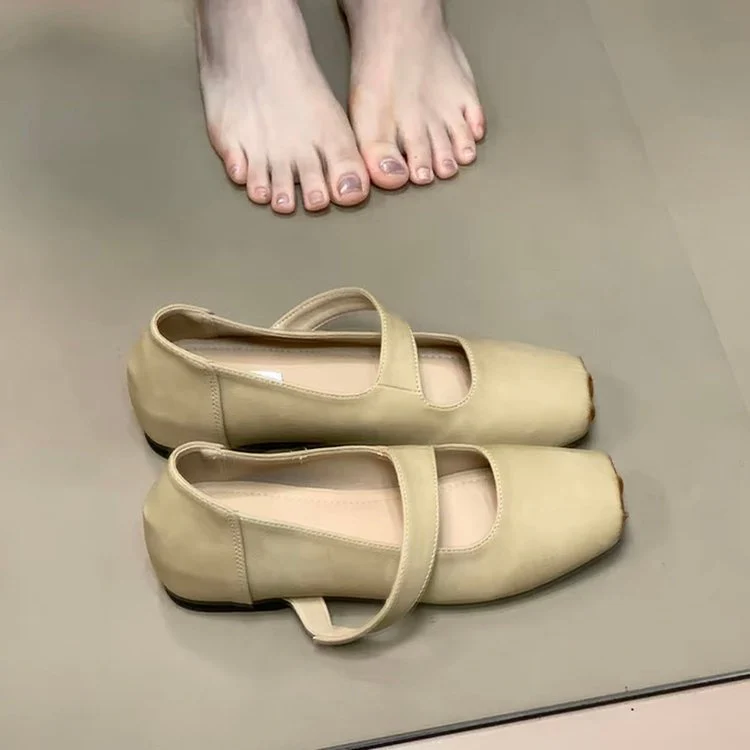 Damen elegante Ballerinas mit verstellbarem Riemen R&B - Image 3
