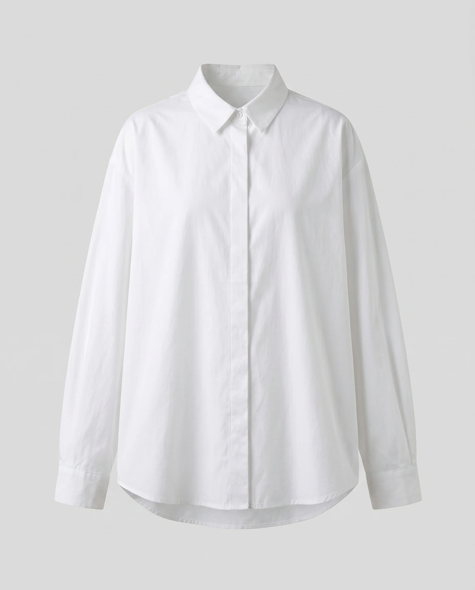 Damen Elegante Bluse mit dezenten Puffärmeln und klassischem Kragen - Image 4