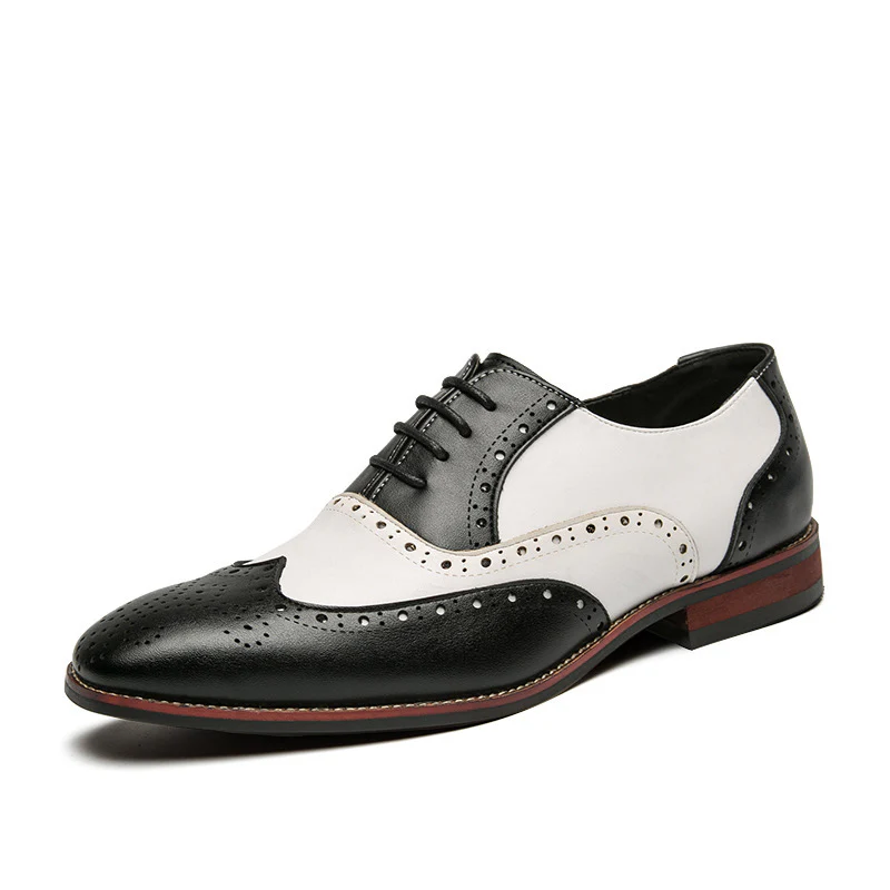 Damen elegante Brogues aus hochwertigen Leder mit klassischem Design R&B - Image 6