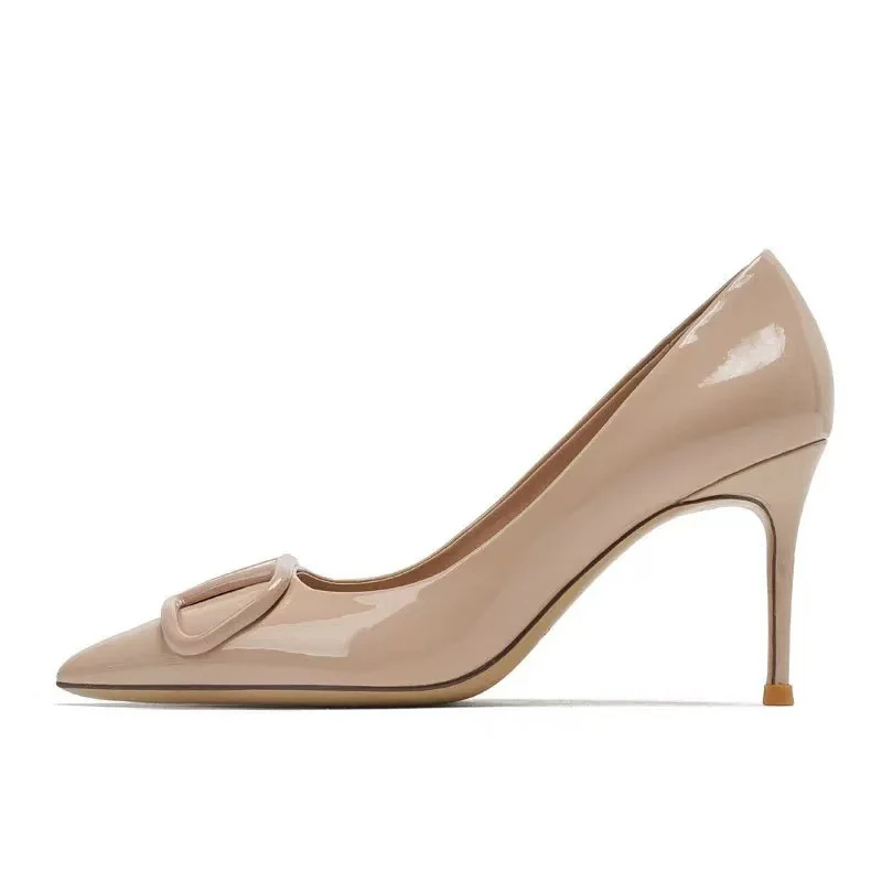 Damen elegante High Heels mit raffinierter Schleifenapplikation R&B - Image 5