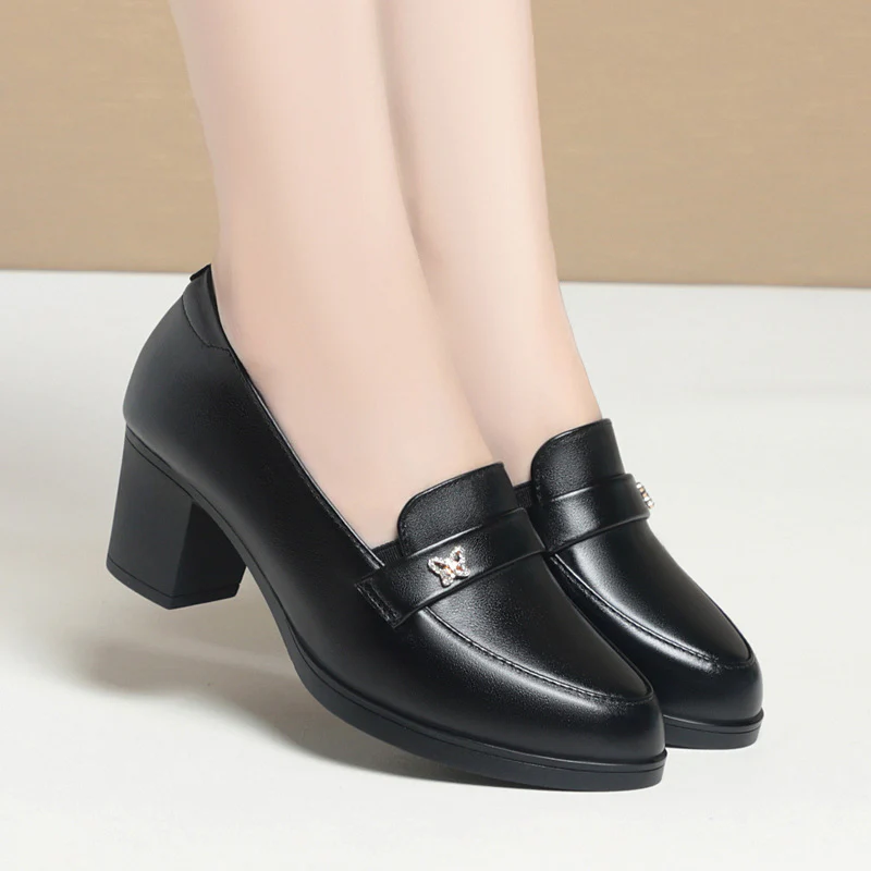 Damen elegante Loafers mit glänzender Dekoration R&B - Image 7
