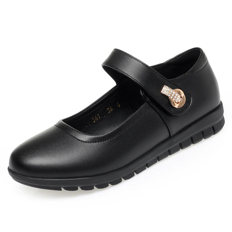 Damen elegante Mary Jane Ballerinas mit bequemem Riemen und modischem Akzent R&B - Image 5