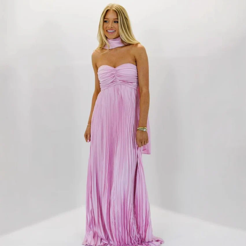 Damen elegante Maxi-Röcke mit Faltenwurf R&B - Image 3