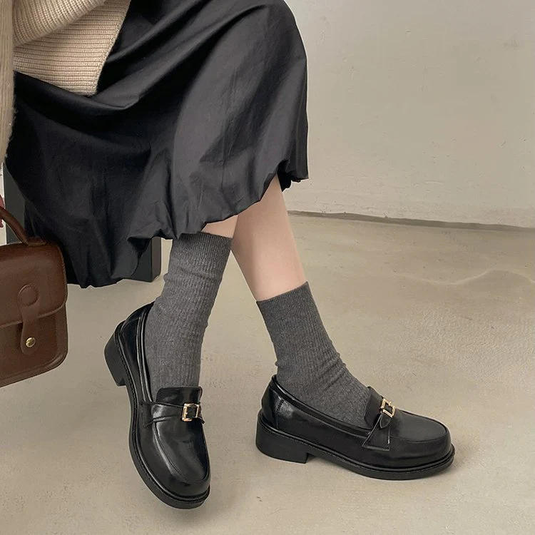 Damen elegante Mokassins mit raffiniertem Schnallenverschluss R&B - Image 7