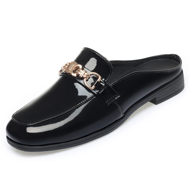 Damen Elegante Mules mit modischem Kettendetail R&B - Image 7