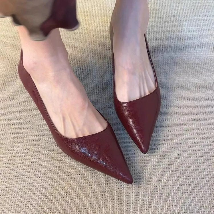Damen elegante Pumps mit modischem Spitzendesign und bequemer Innensohle R&B - Image 2