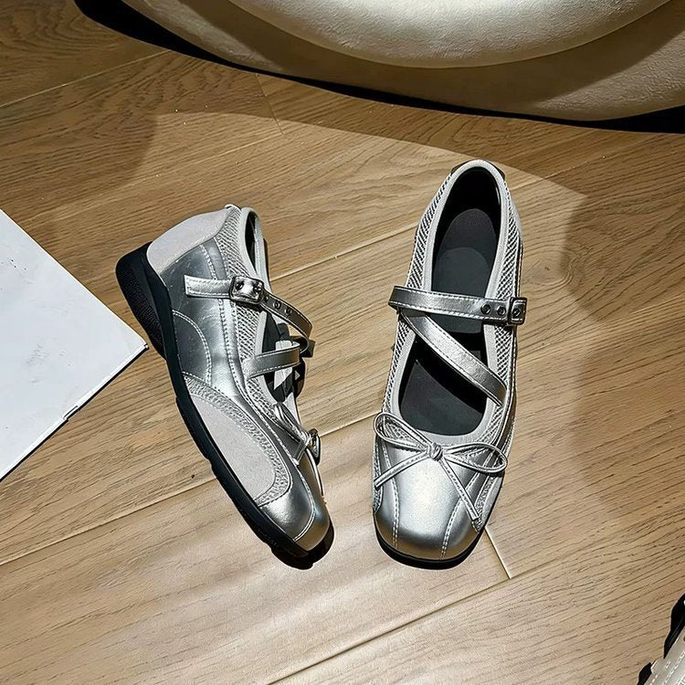 Damen elegante Schnürpumps mit verstellbarem Riemen und rutschfester Sohle R&B - Image 3