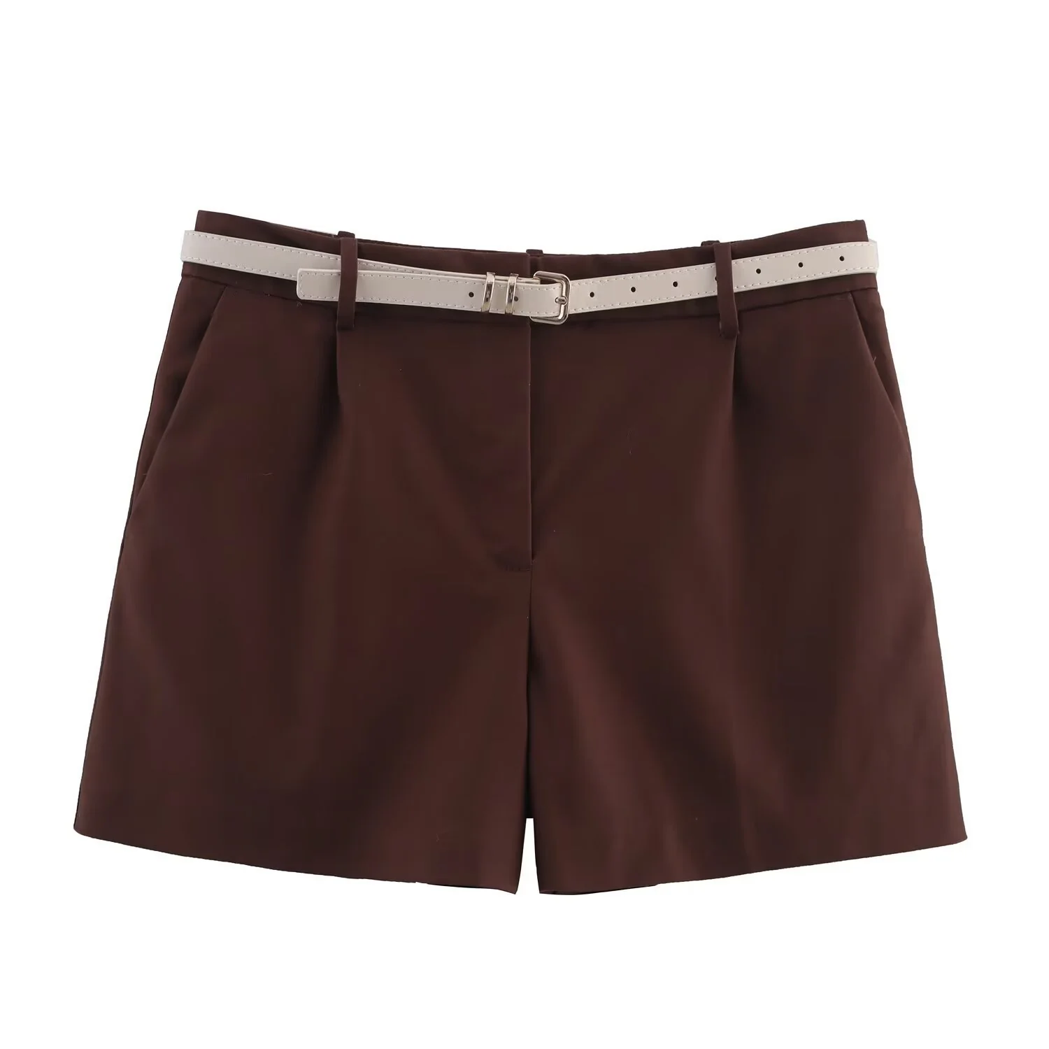 Damen elegante Shorts mit praktischem Gürtel R&B - Image 8