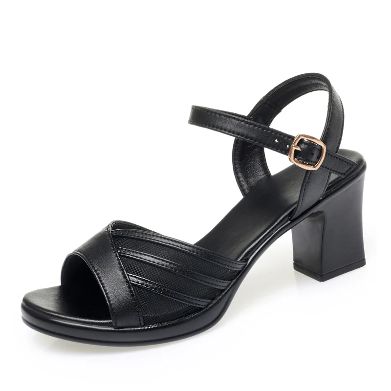 Damen Elegante Sling-Back Sandalen mit modischem Riemchen und komfortablem Blockabsatz R&B - Image 7