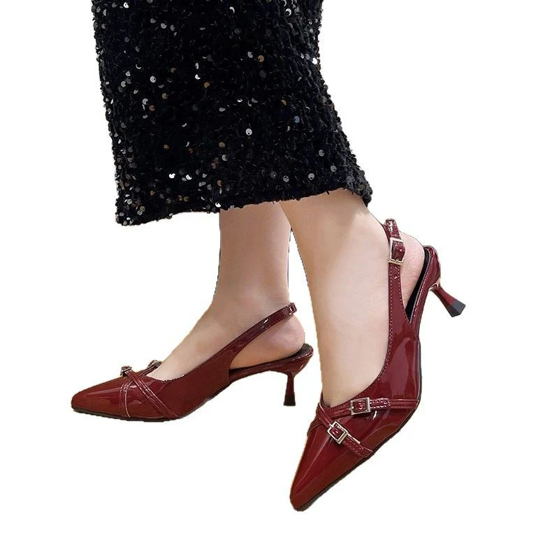 Damen Elegante Slingback-Pumps mit dezentem Schmuckdetail R&B - Image 5
