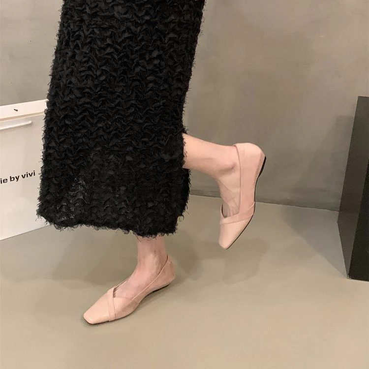 Damen elegante Slingback-Pumps mit modischem Glanz und komfortablem Fußbett R&B - Image 3