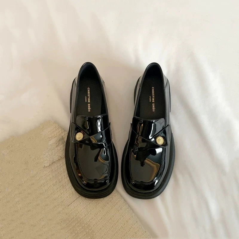 Damen elegante Slipper mit modischer Schnalle und bequemer Sohle R&B
