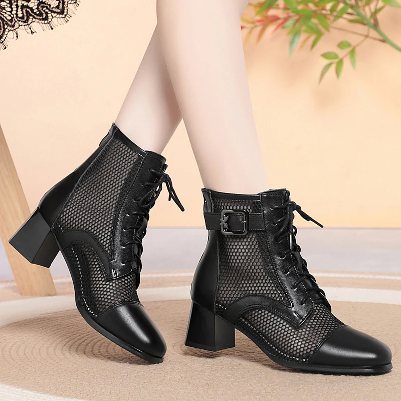 Damen Elegante und atmungsaktive Stiefeletten R&B - Image 2