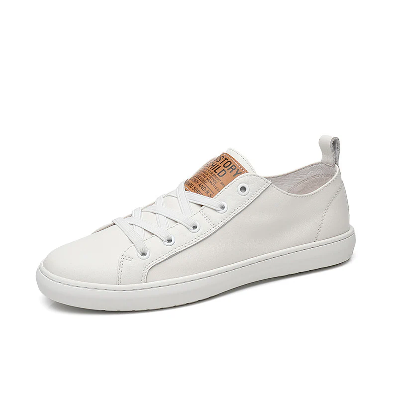Damen elegante und bequeme Leder Sneakers mit atmungsaktivem Innenfutter R&B - Image 5