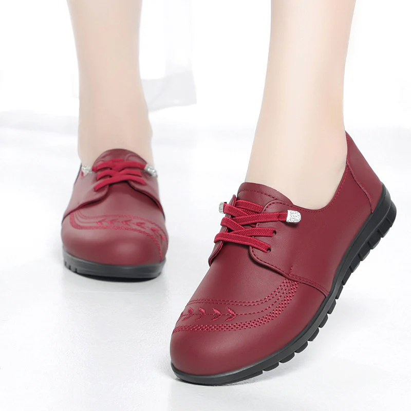 Damen Elegante und bequeme Schnürschuhe im modernen Design R&B - Image 2