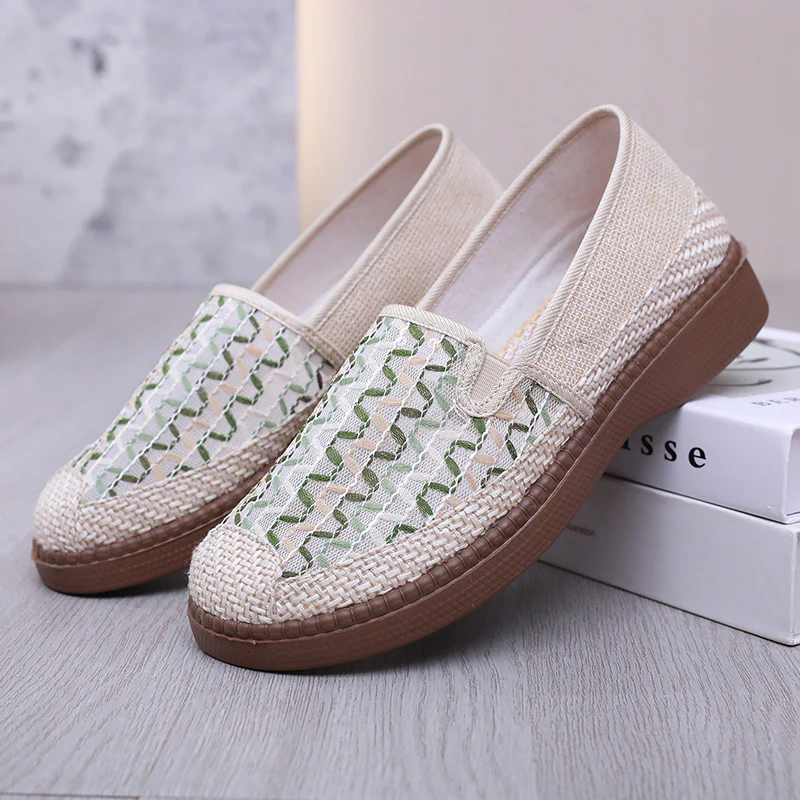 Damen Elegante und bequeme Slip-On Schuhe mit atmungsaktivem Design Heidi-Mode - Image 6