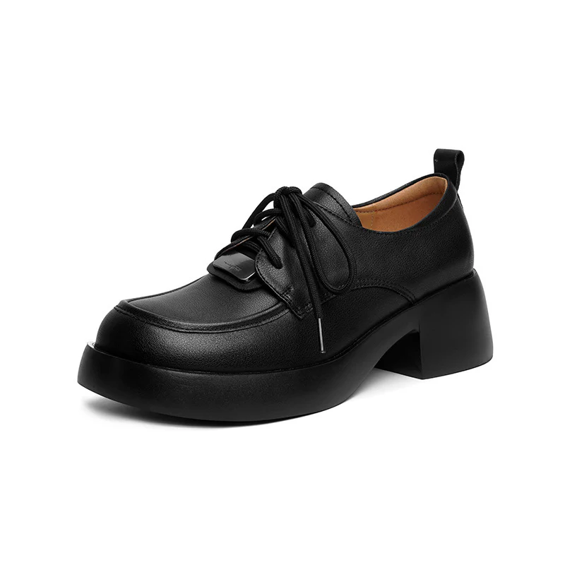 Damen Elegante und moderne Schnürschuhe mit Keilabsatz R&B - Image 7