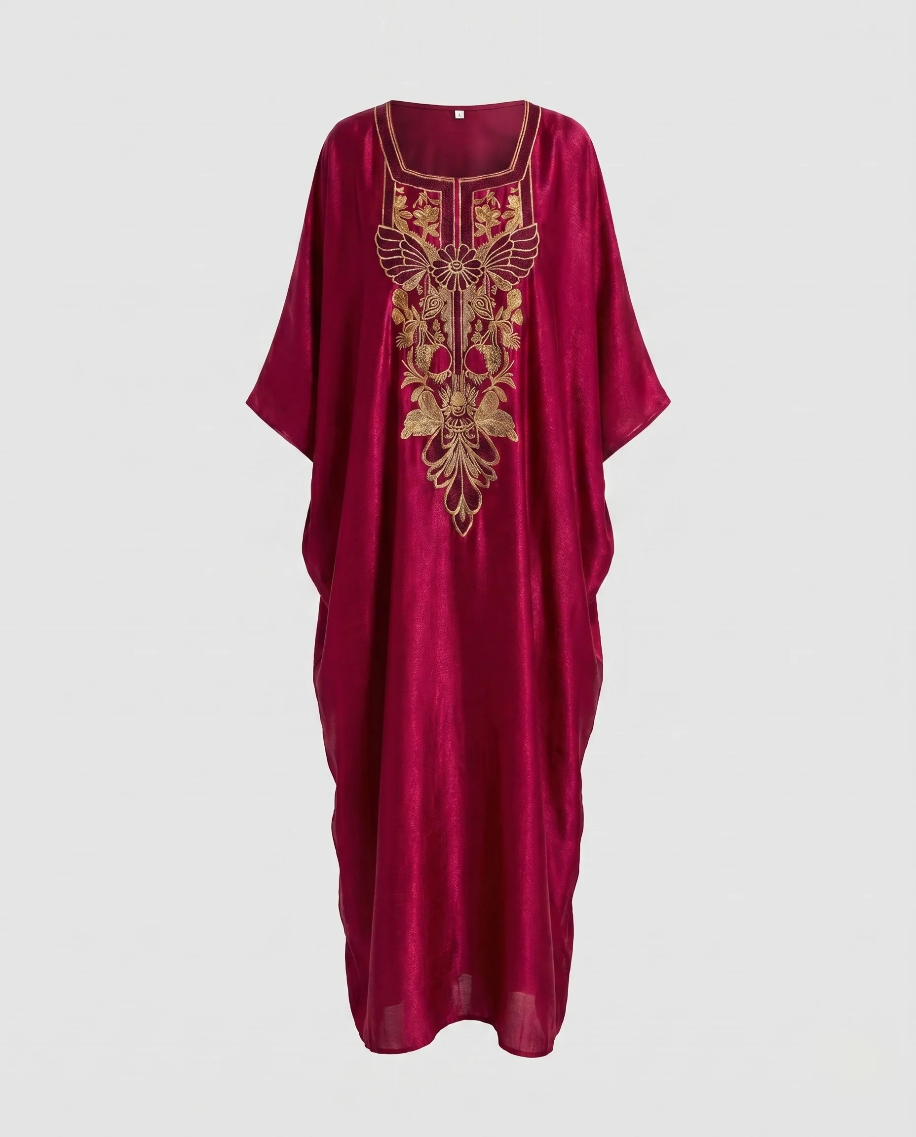 Damen Eleganter Kaftan mit floralem Muster und raffinierten Details R&B - Image 7