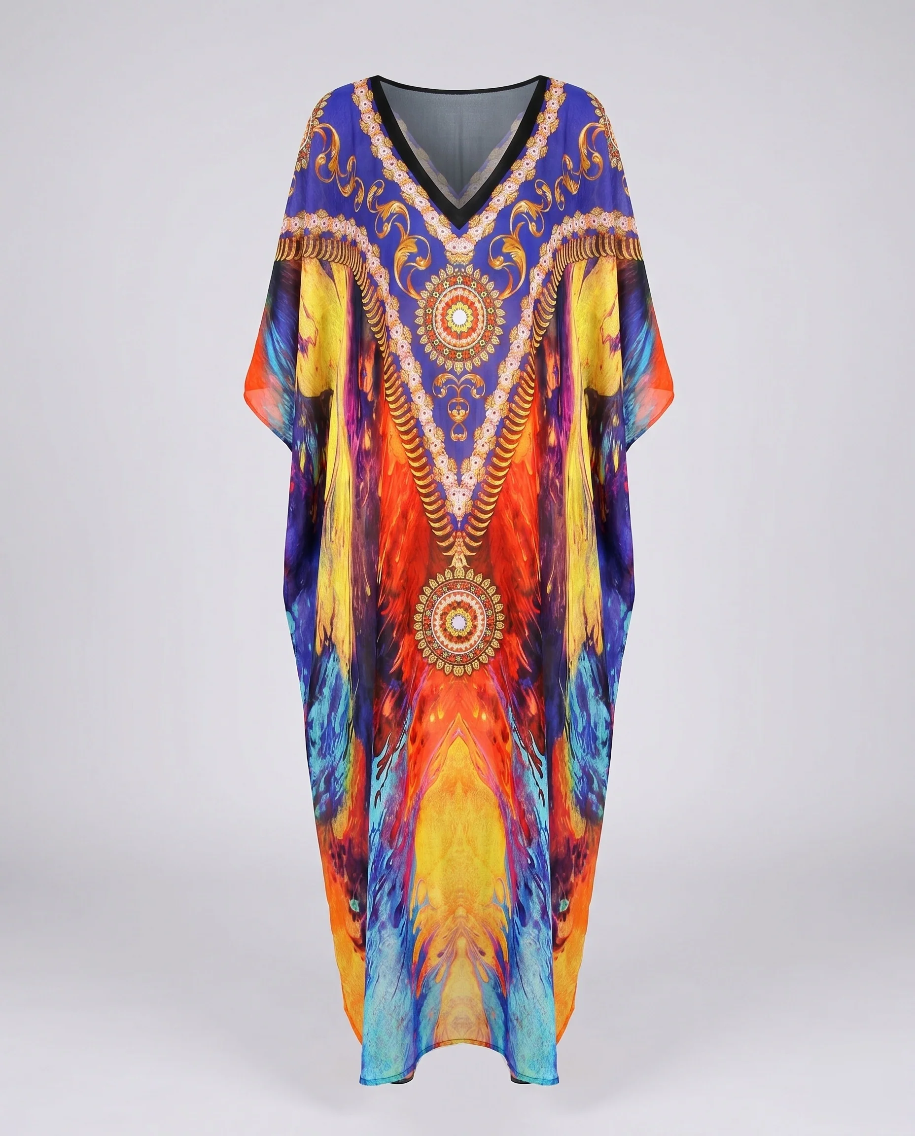 Damen Eleganter Kaftan mit kunstvollen Verzierungen R&B - Image 4