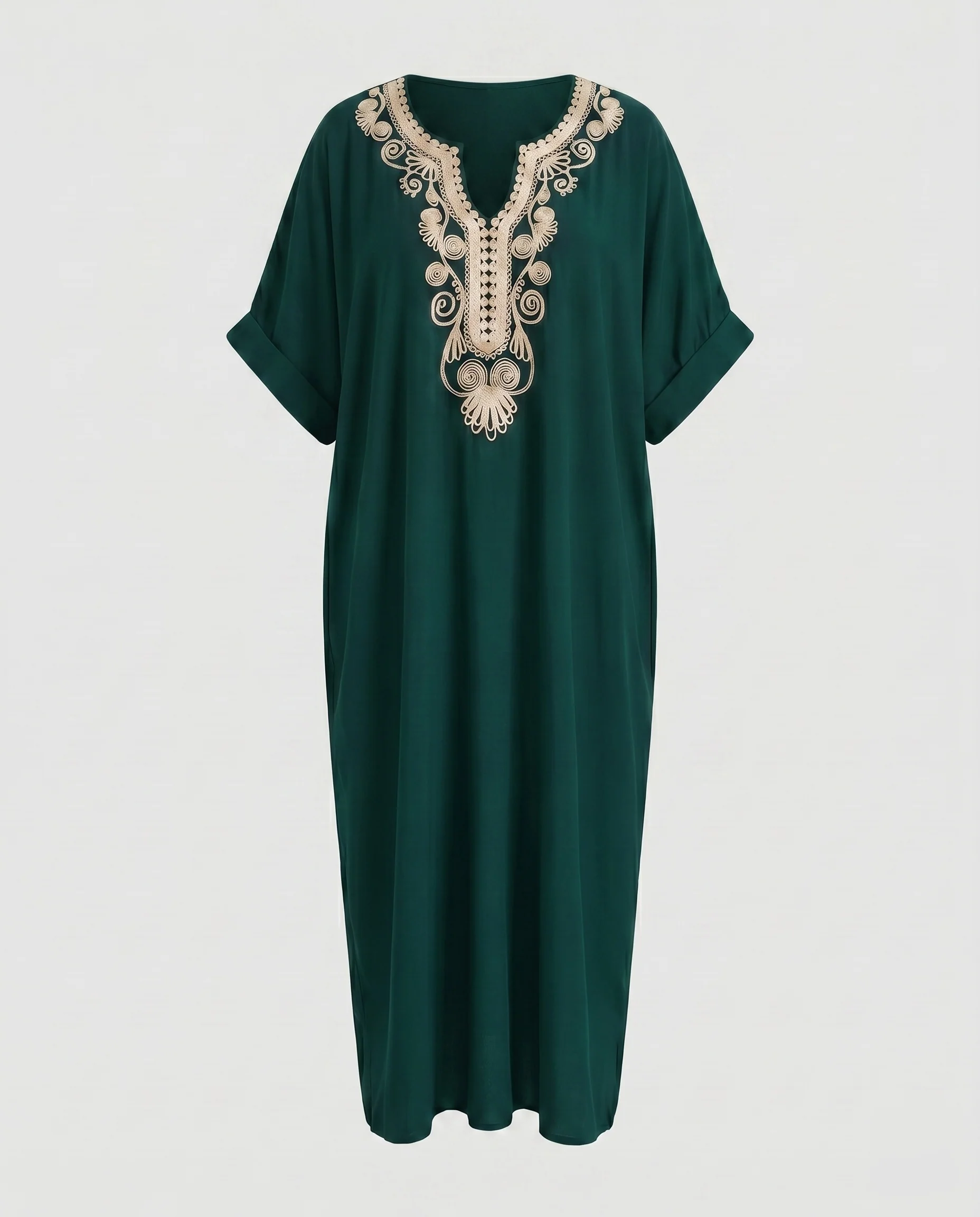 Damen Eleganter Kaftan mit kunstvoller Bestickung R&B 1776691403 - Image 5