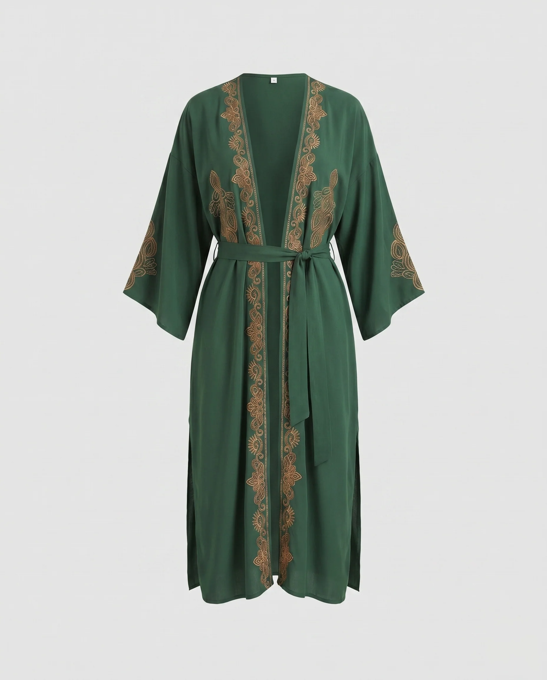 Damen eleganter Kimono mit luxuriöser Bordüre R&B - Image 4