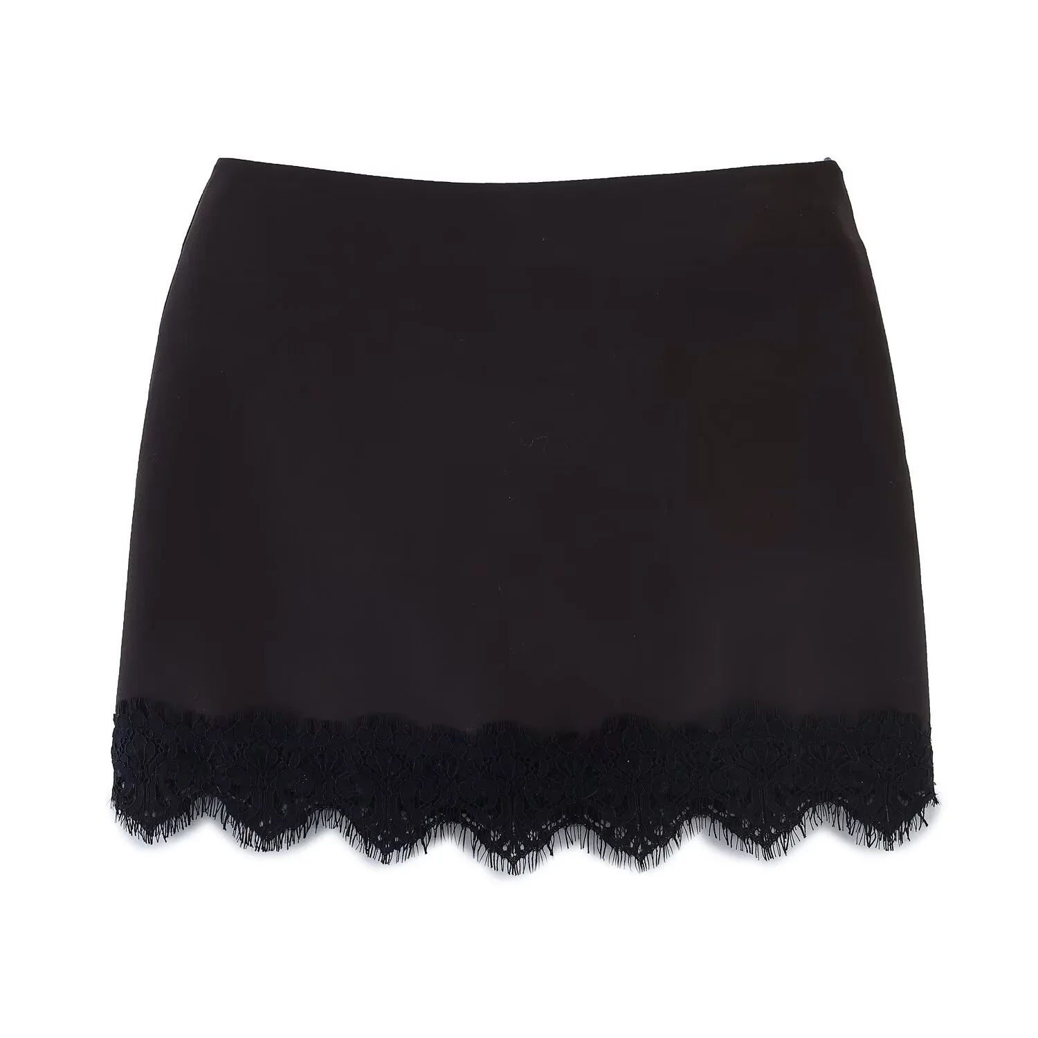 Damen eleganter Rock mit Spitzenbesatz R&B - Image 2