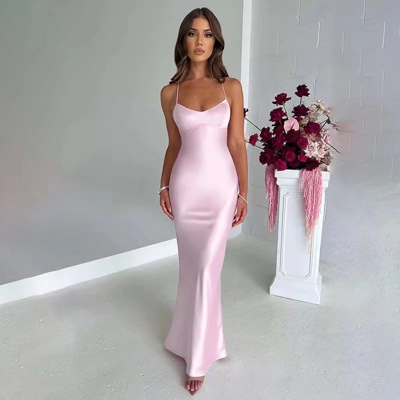 Damen elegantes Kleid mit schmalem Schnitt und trägerloser Silhouette R&B - Image 11