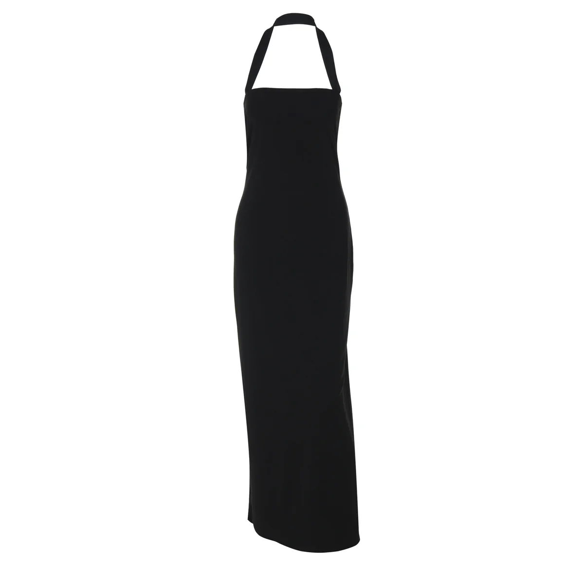 Damen Elegantes Maxikleid mit Halterneck und figurbetontem Schnitt R&B - Image 5
