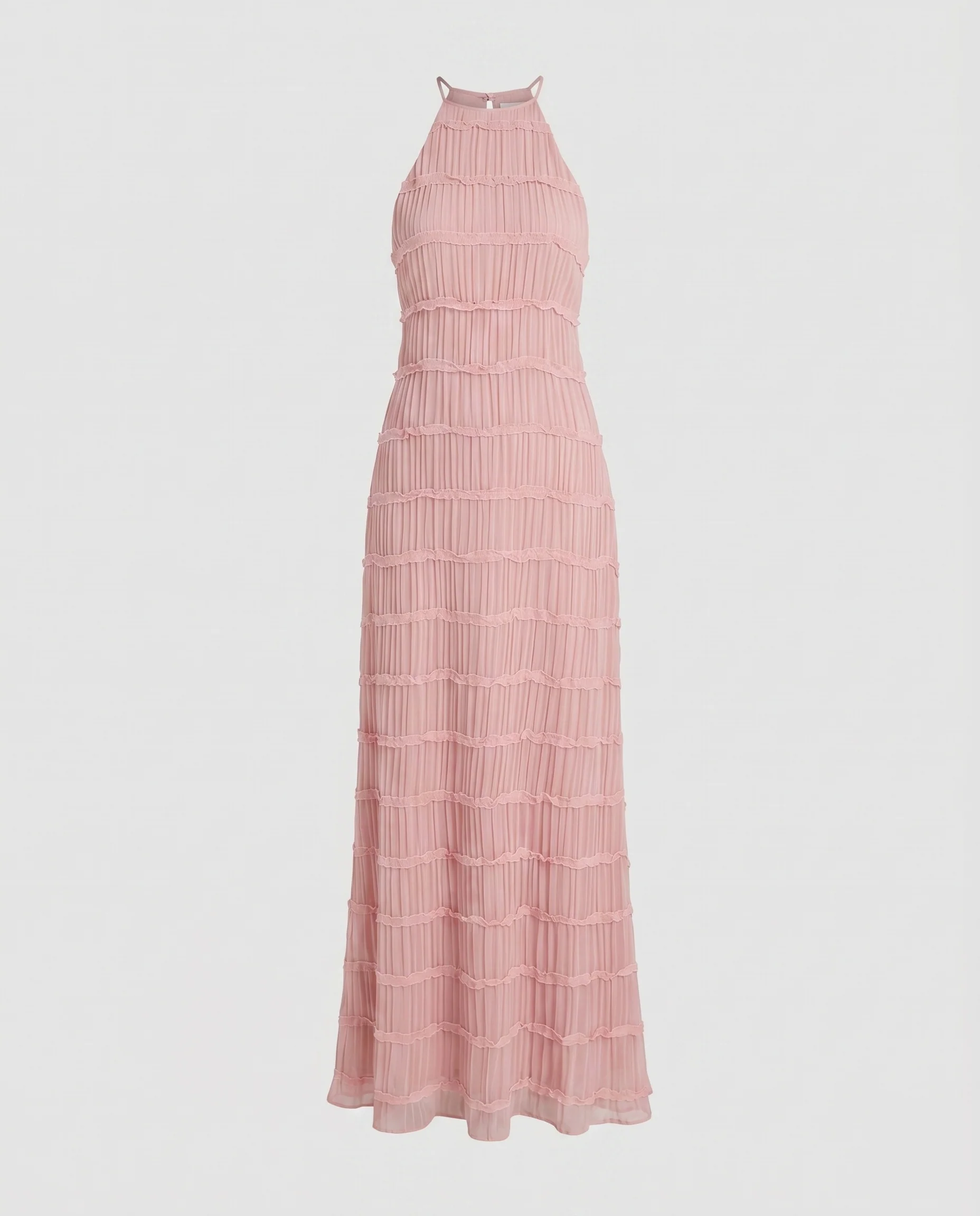 Damen Elegantes Maxikleid mit raffiniertem Schnitt und transparenten Rüschendetails R&B - Image 5