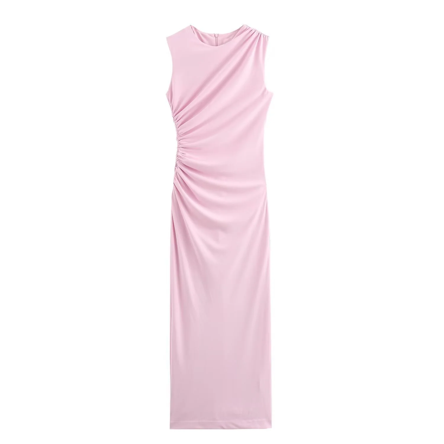 Damen elegantes Maxikleid mit raffinierten Drapierungen R&B - Image 6