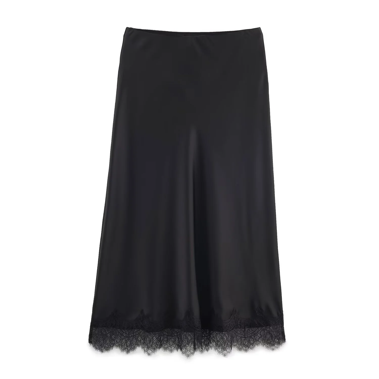 Damen elegantes Nachthemd mit zarter Spitzenverzierung R&B - Image 10
