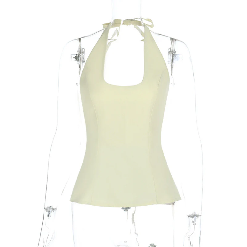 Damen Elegantes Neckholder-Top mit ausgestelltem Saum R&B - Image 6