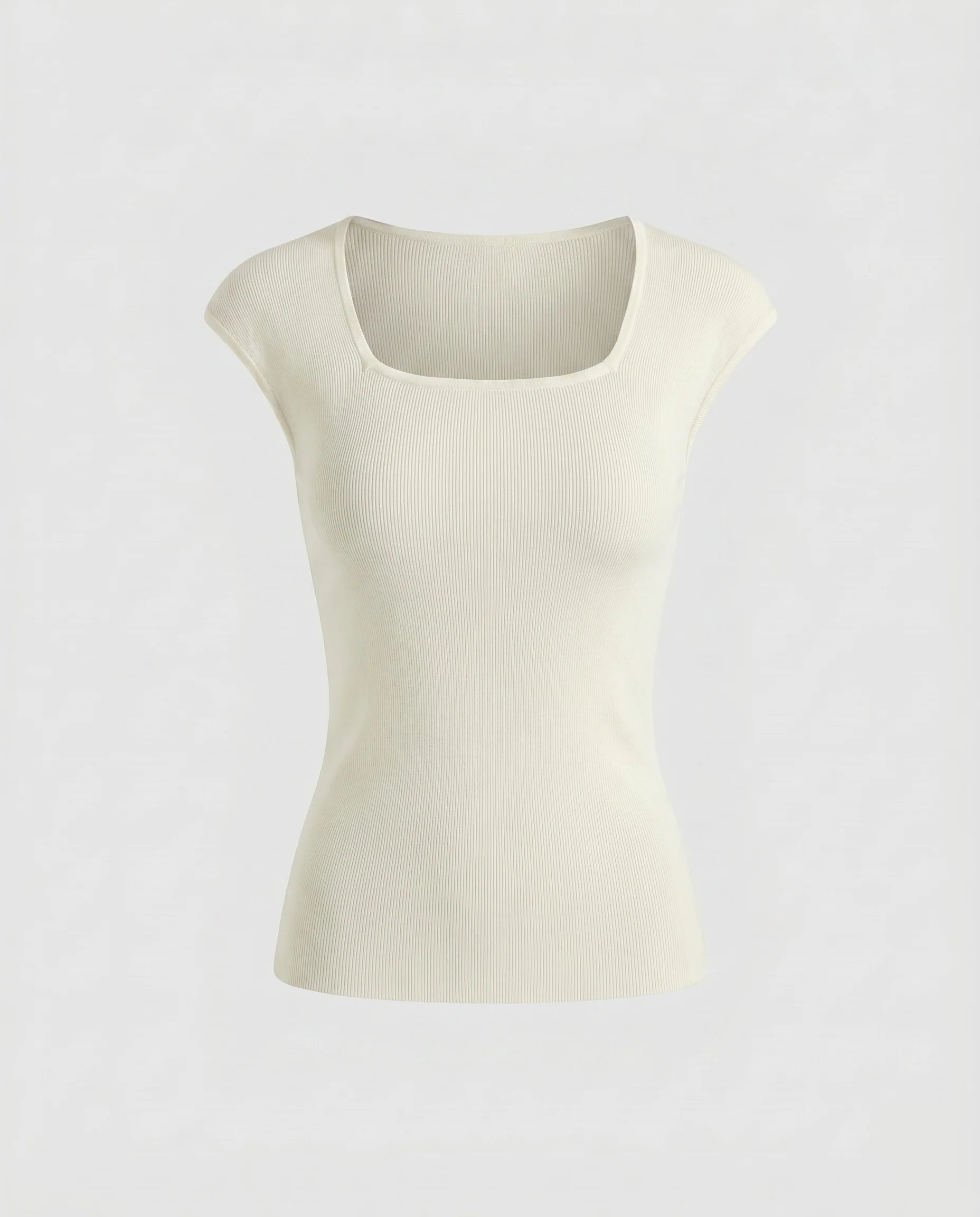 Damen elegantes Oberteil mit schickem Quadrat-Ausschnitt und angenehmem Tragekomfort - Image 6