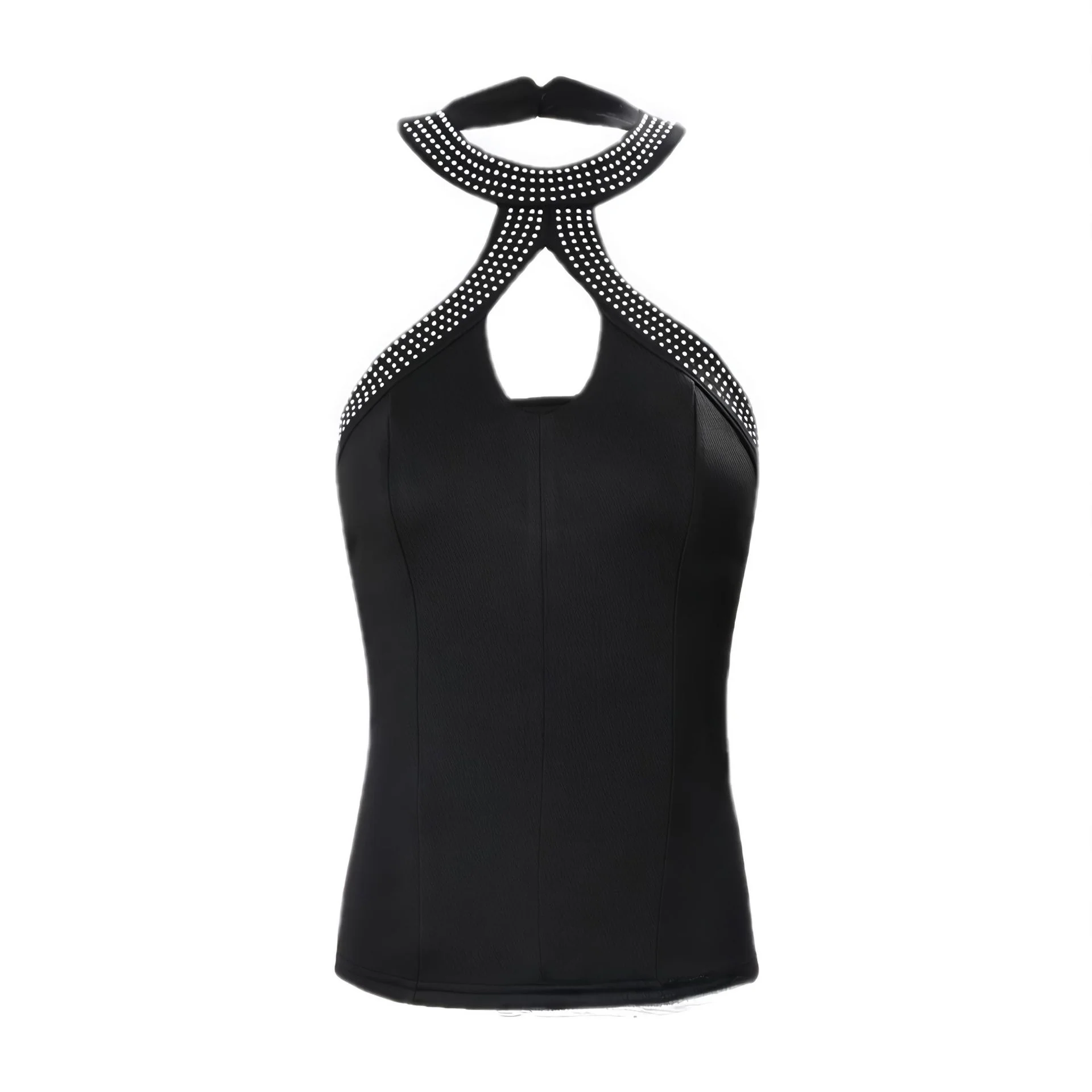 Damen Elegantes Oberteil mit Strassverzierungen R&B - Image 5