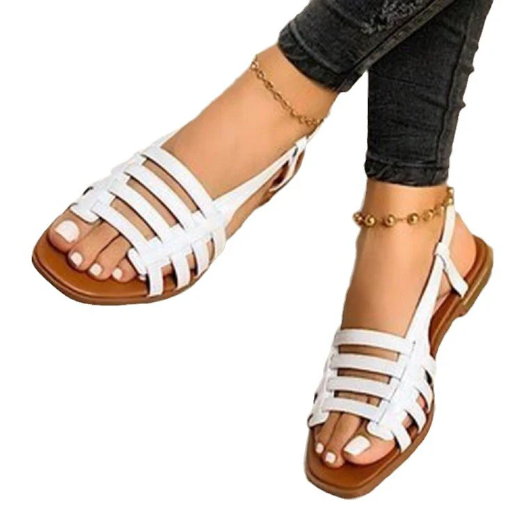 Damen elegantes Sandalendesign mit atmungsaktiven Riemen und komfortabler Profilsohle R&B - Image 5