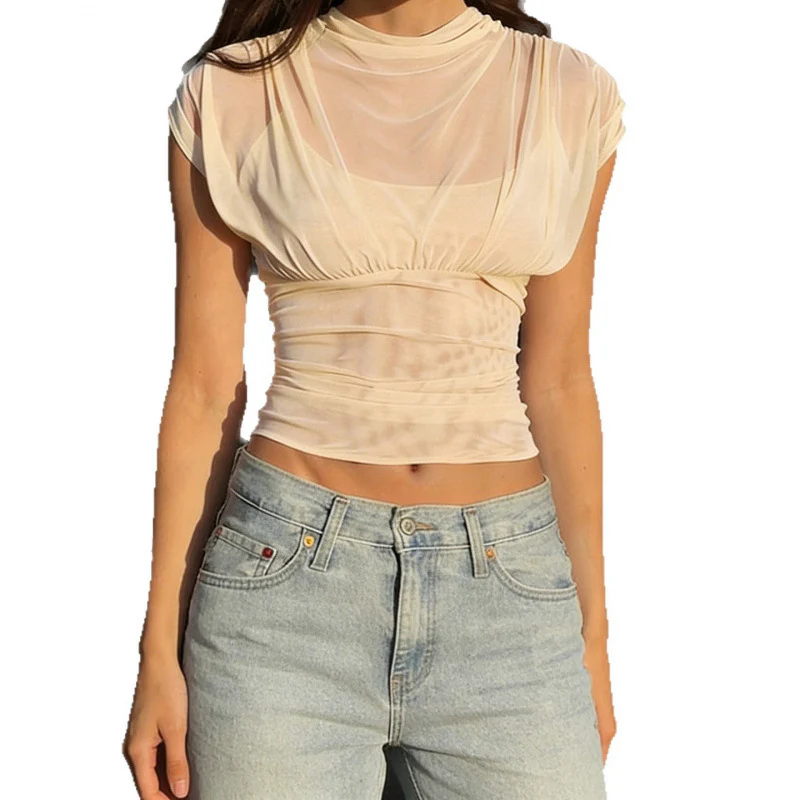 Damen Elegantes Shirt mit Raffung und weichem Stoff R&B - Image 5