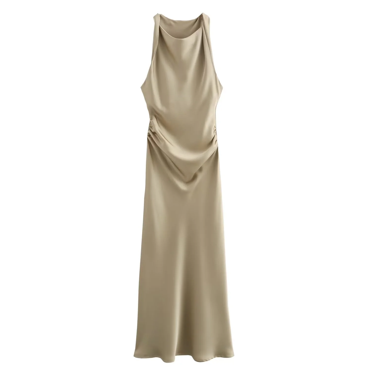Damen elegantes Sommerkleid mit fließendem Schnitt und charmanten Rüschendetails R&B - Image 12