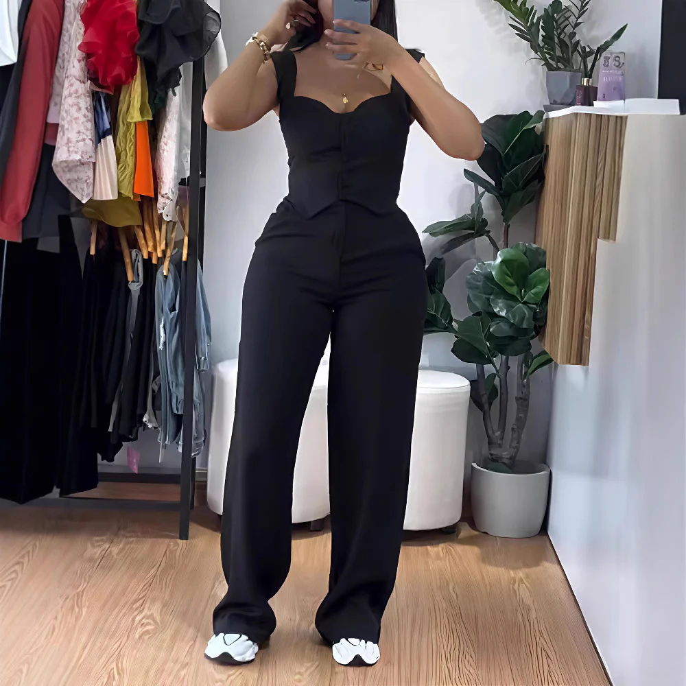Damen Elegantes und figurbetontes Jumpsuit R&B - Image 4