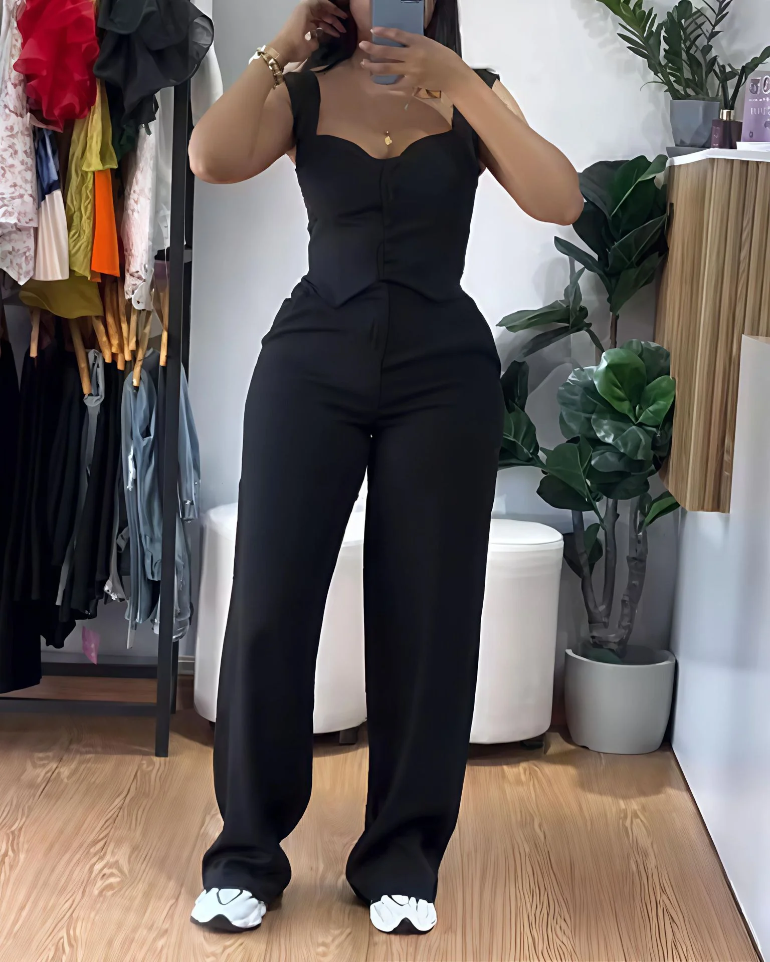 Damen Elegantes und figurbetontes Jumpsuit R&B - Image 6