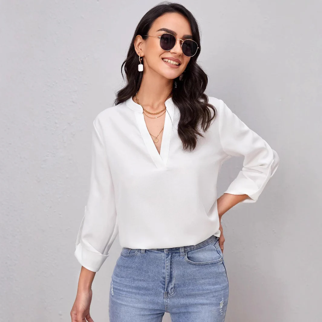 Damen Elegantes und modernes Blusenshirt R&B - Image 3