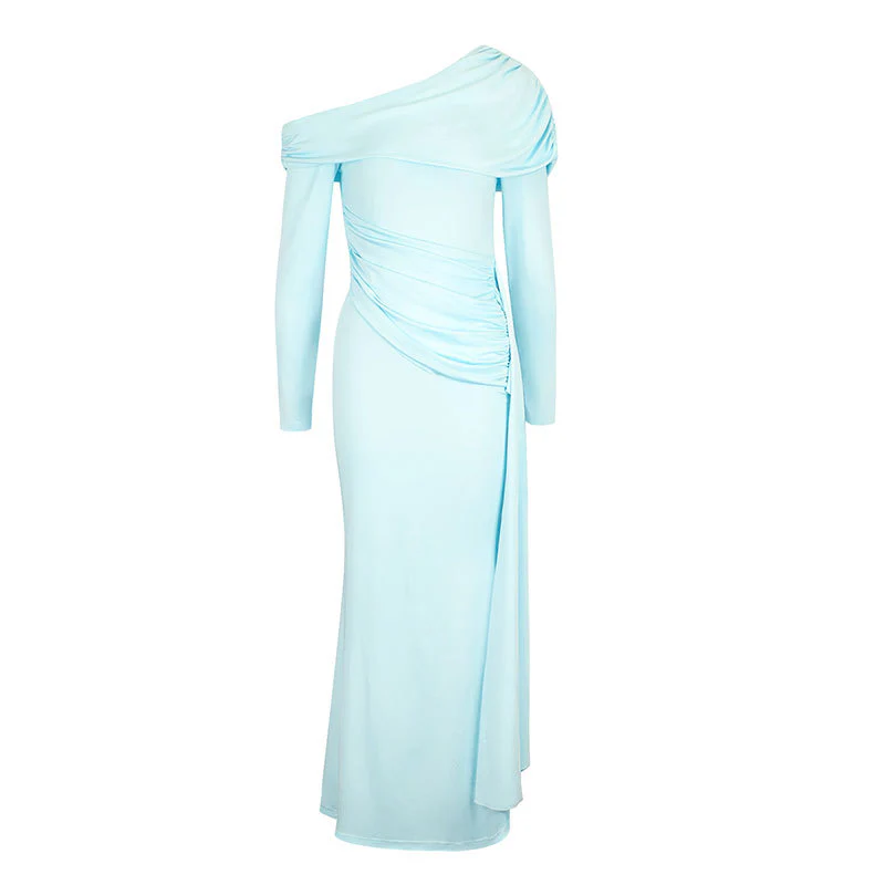 Damen Elegantes Wickelkleid mit asymmetrischem Ausschnitt und raffinierten Rüschendetails R&B - Image 6