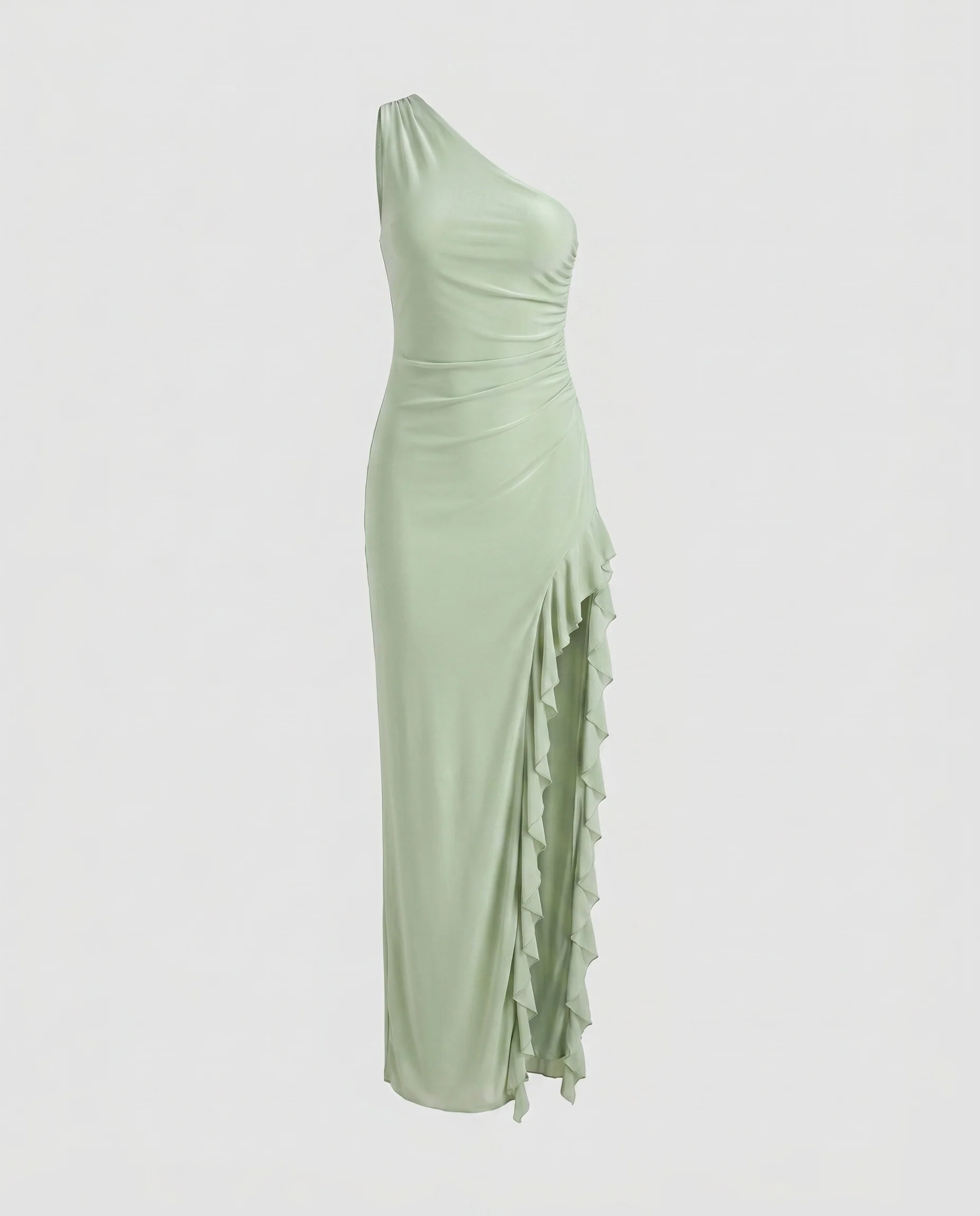 Damen Elegantes Wickelkleid mit asymmetrischem Saum und raffinierter Drapierung R&B - Image 5