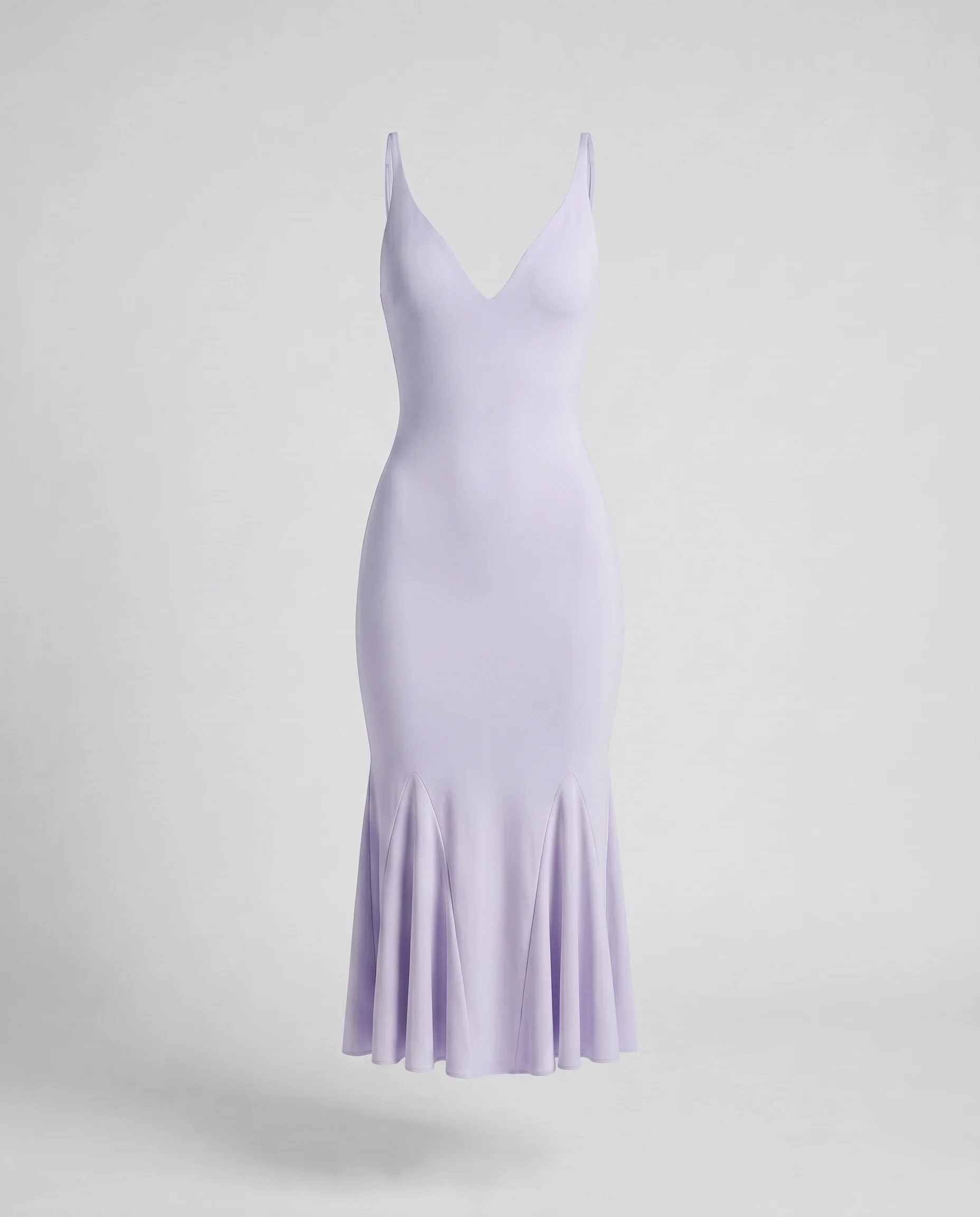Damen Elegantes Wickelkleid mit tiefem V-Ausschnitt und sanften Rüschendetails R&B - Image 6