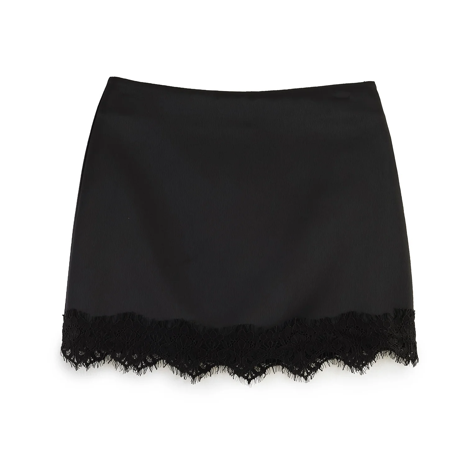 Damen Feiner Rock mit eleganter Spitzenverzierung R&B - Image 7