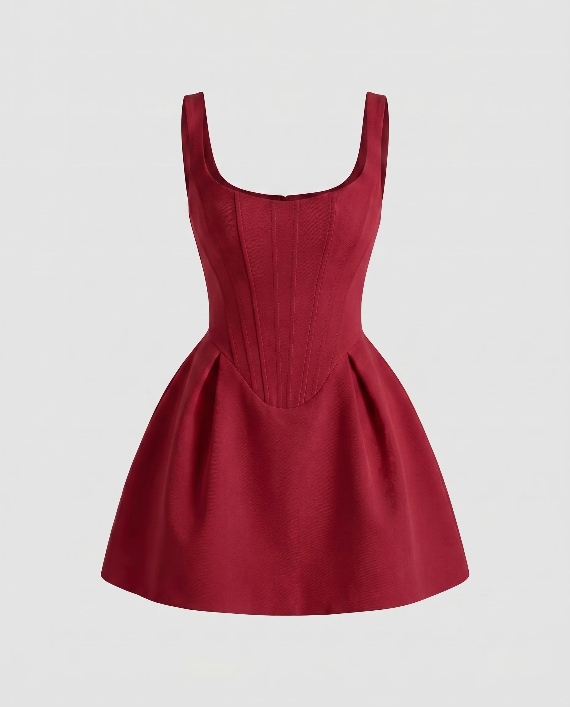 Damen Festliches Cocktailkleid mit charmantem Schnitt und schwingendem Rock R&B - Image 9