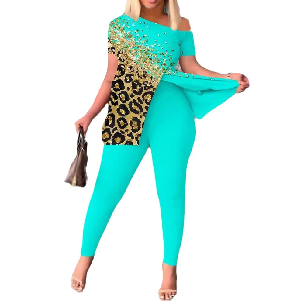 Damen Figurbetonter Jumpsuit mit Off-Shoulder Design und Glamourösen Akzenten R&B - Image 5