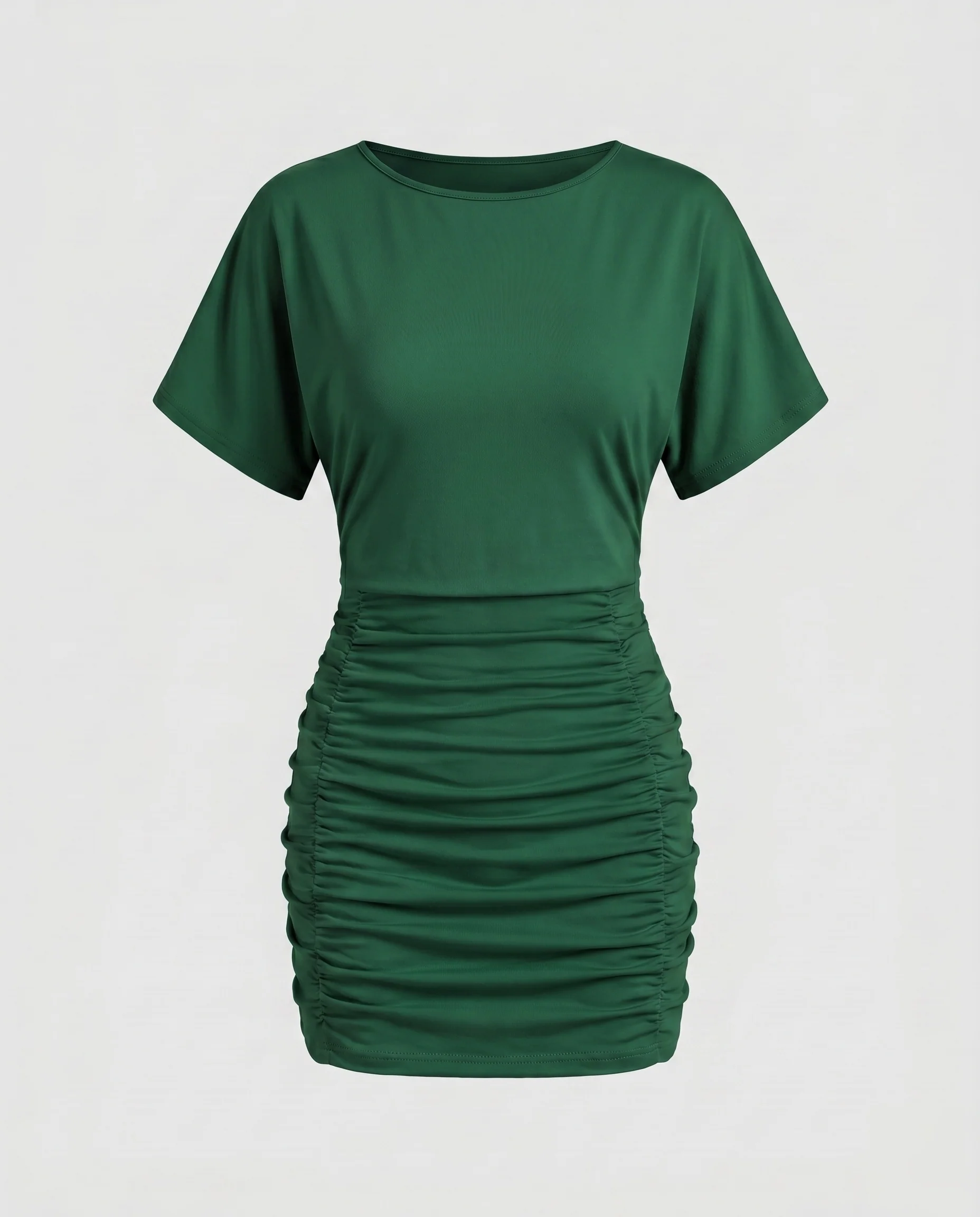 Damen Figurbetontes Kleid mit Raffungen R&B - Image 10