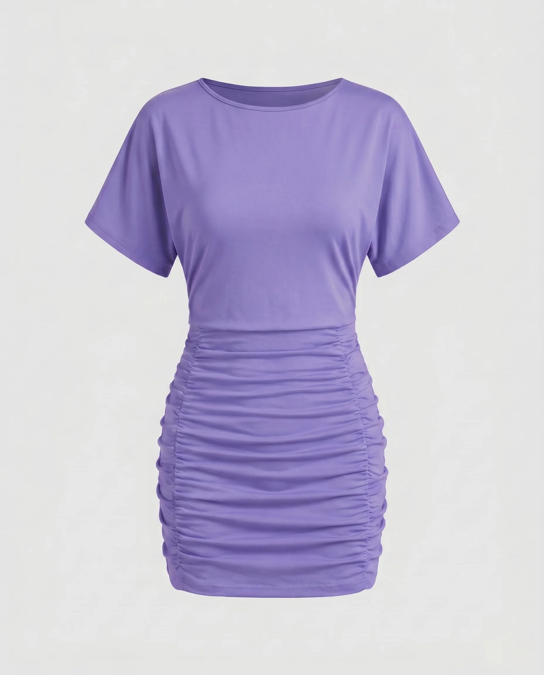 Damen Figurbetontes Kleid mit Raffungen R&B - Image 8