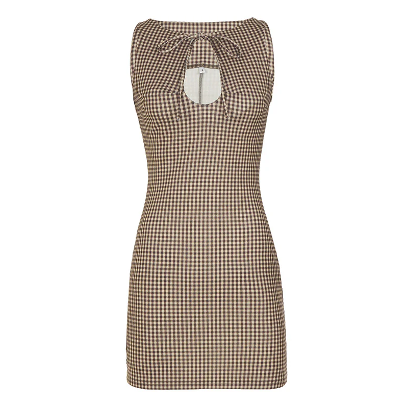 Damen figurbetontes Kleid mit V-Ausschnitt und Rüschendetails Heidi-Mode - Image 7